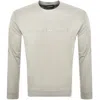 Armani Collezioni Emporio Armani Loungewear Logo Sweatshirt Beige In Neutral