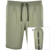 Armani Collezioni Emporio Armani Loungewear Shorts Green In Green