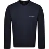 Armani Collezioni Emporio Armani Loungewear Sweatshirt Navy In Blue