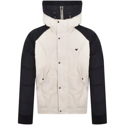 Armani Collezioni Emporio Armani Padded Jacket White