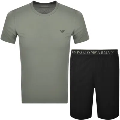 Armani Collezioni Emporio Armani Pyjama Loungewear Set Green