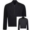 Armani Collezioni Emporio Armani Reversible Jacket Navy In Black