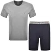 Armani Collezioni Emporio Armani Short Pyjama Loungewear Set In Multi