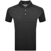 Shop Armani Collezioni Emporio Armani Short Sleeved Polo T Shirt Black