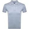 Armani Collezioni Emporio Armani Short Sleeved Polo T Shirt Blue In Blue