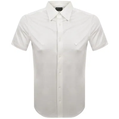 Armani Collezioni Emporio Armani Short Sleeved Shirt White