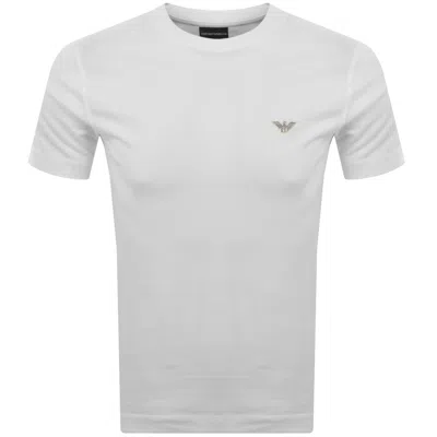 Armani Collezioni Emporio Armani Slim Fit T Shirt Off White