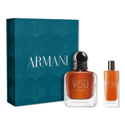 Armani Collezioni Emporio Armani Stronger With You Intensely 2 Piece Cologne Gift Set