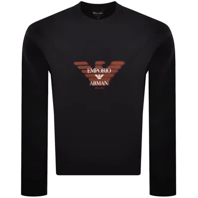 Armani Collezioni Emporio Armani Sweatshirt Navy In Blue