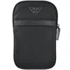 Armani Collezioni Emporio Armani Tech Case Bag Black In Black