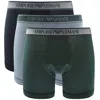 Armani Collezioni Emporio Armani Underwear 3 Pack Boxers In Green