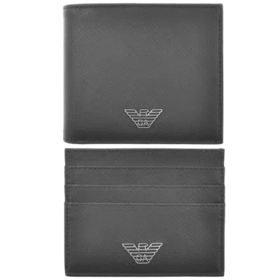 Armani Collezioni Emporio Armani Wallet Gift Set Black