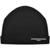 Armani Collezioni Emporio Armani Wool Beanie Black In Black