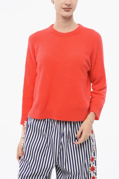 Armani Collezioni Emporio Crew Neck Wool Blend Sweater