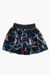 Armani Collezioni Emporio Patent Fabric Flared Skirt