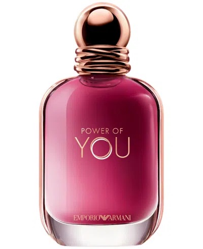 Armani Collezioni Emporio Power Of You Eau De Parfum, 1.7 Oz. In Transparent