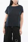 Armani Collezioni Emporio Semi Sheer Oversized Top