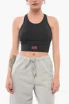 Armani Collezioni Emporio Sporty Cropped Top With Padding