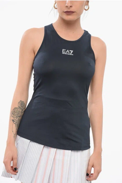 Armani Collezioni Emporio Stretchy Logoed Tank Top