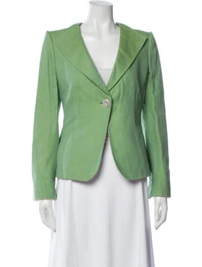 Pre-owned Armani Collezioni Evening Jacket In Green