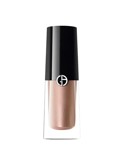 Armani Collezioni Eye Tint Long-lasting Liquid Eyeshadow In S Bronze (rose Gold Shimmer - Sheer Shim