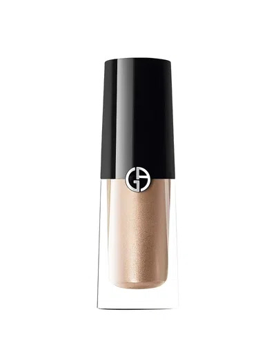 Armani Collezioni Eye Tint Long-lasting Liquid Eyeshadow In S Shell (light Gold Shimmer - Sheer Shim