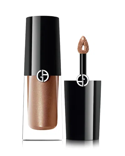 Armani Collezioni Eye Tint Long-lasting Liquid Eyeshadow In Brown