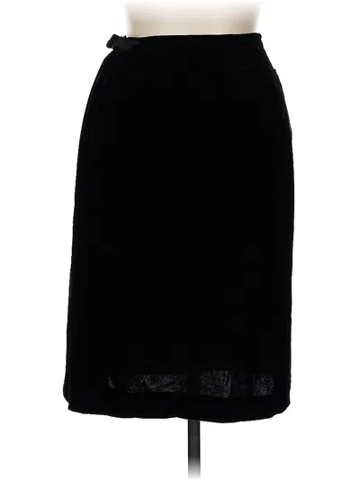 Pre-owned Armani Collezioni Formal Skirt In Black