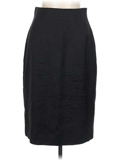 Pre-owned Armani Collezioni Formal Skirt In Black