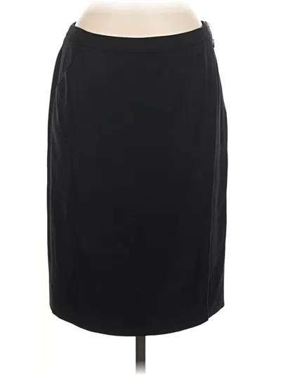 Pre-owned Armani Collezioni Formal Skirt In Black