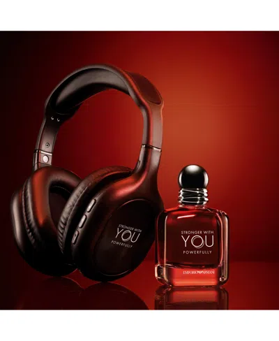 Armani Collezioni Free Headphones With Any $130 Emporio Armani Stronger With You Purchase
