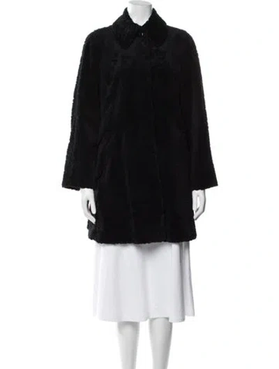 Pre-owned Armani Collezioni Fur Jacket In Multi