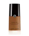 Armani Collezioni Luminous Silk Perfect Glow Flawless Oil-free Foundation In . (deep With A Peach Undertone)