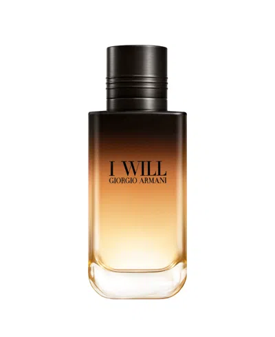 Armani Collezioni I Will Eau De Parfum, 3.3 Oz. In No Color