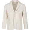 Armani Collezioni Ivory Jacket For Boy With Logo In Ivory