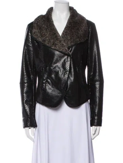Pre-owned Armani Collezioni Jacket In Black