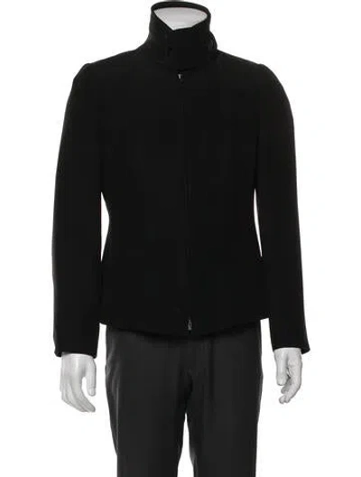 Pre-owned Armani Collezioni Jacket In Black
