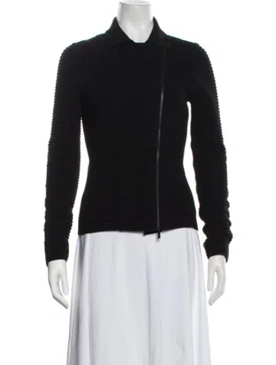 Pre-owned Armani Collezioni Jacket In Black