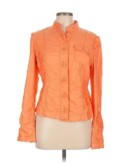 Pre-owned Armani Collezioni Jacket In Orange