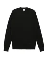 Armani Collezioni Knitted Pullover In Black