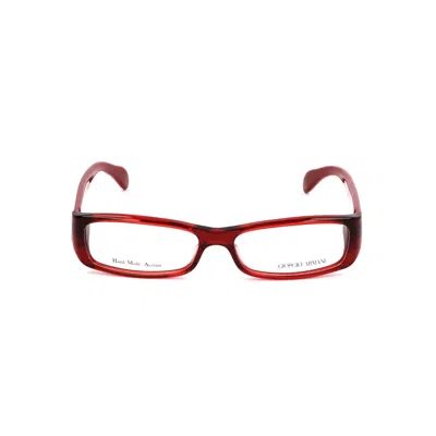 Armani Collezioni Ladies' Spectacle Frame Armani Ga-717-a5a  51 Mm Gbby2 In Red