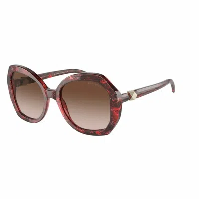 Armani Collezioni Ladies' Sunglasses Armani Ar8180-600113  54 Mm Gbby2 In Brown
