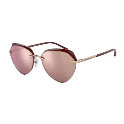 Armani Collezioni Ladies' Sunglasses Armani Ea 2133 Gbby2 In Gold