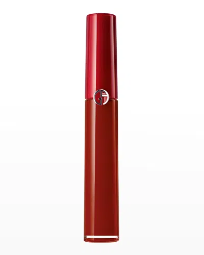 Armani Collezioni Lip Maestro Liquid Lipstick In 201 Dark Velvet
