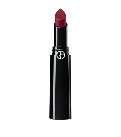 Armani Collezioni Lip Power Vivid Color Long Wear Lipstick In Red