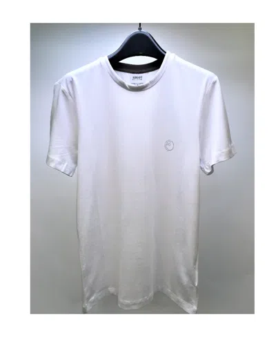 Armani Collezioni Logo Details Short-sleeved T-shirt In Gray