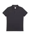 Armani Collezioni Logo Embroidered Polo Shirt In Black