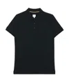 Armani Collezioni Logo Embroidered Polo Shirt In Black