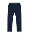 Armani Collezioni Logo Jeans In Black