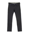 Armani Collezioni Logo Jeans In Black